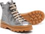 Camper Kids Brutus metallic laarzen Zilver - Thumbnail 2