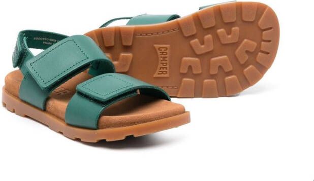 Camper Kids Brutus sandalen met dubbele bandjes Groen