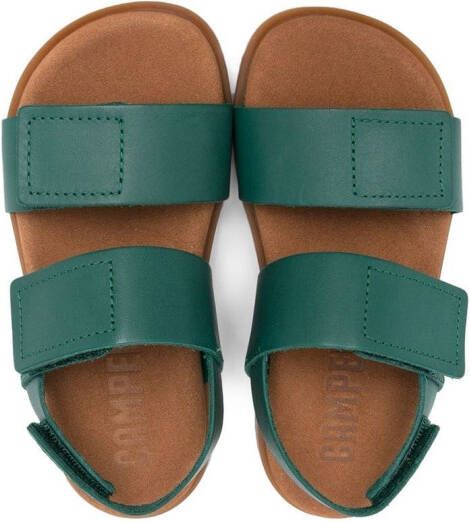 Camper Kids Brutus sandalen met dubbele bandjes Groen