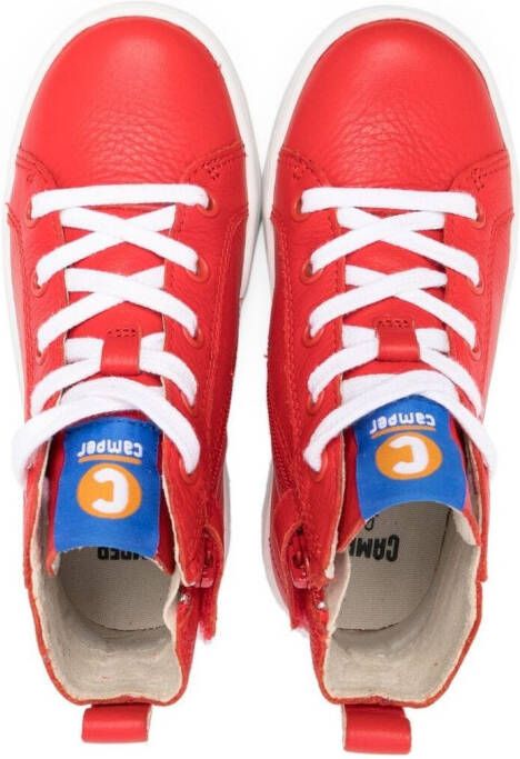 Camper Kids High-top sneakers Rood