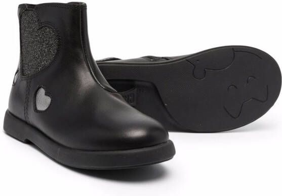 Camper Kids Laarzen met patch Zwart