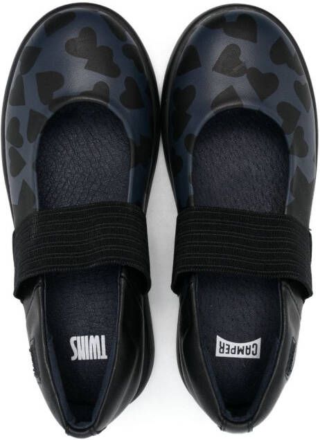 Camper Kids Leren ballerina's Blauw