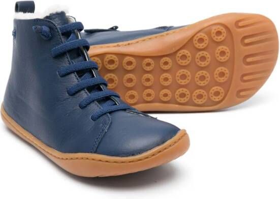 Camper Kids Leren laarzen Blauw