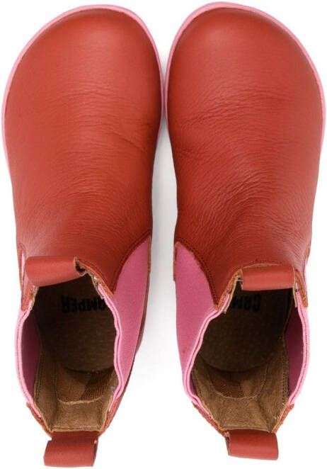 Camper Kids Pue Cami enkellaarzen Rood