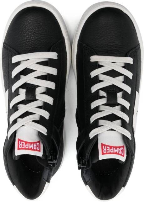 Camper Kids Leren sneakers Zwart