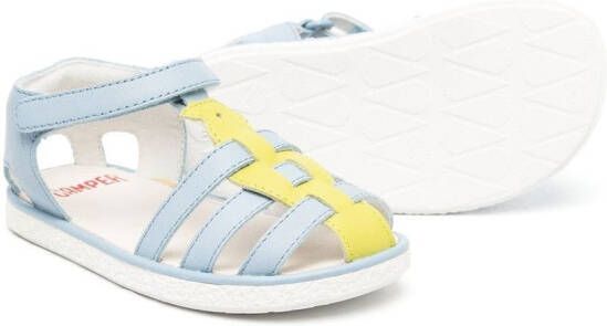 Camper Kids Miko sandalen met klittenband Blauw