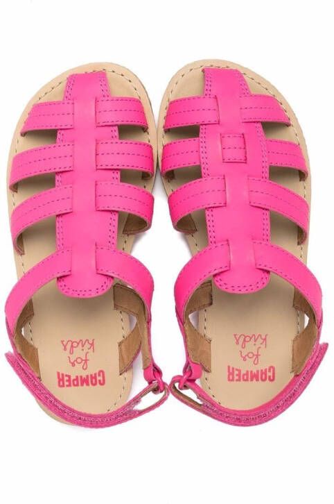 Camper Kids Miko sandalen met klittenband Roze