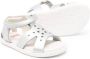 Camper Kids Miko Twins geperforeerde sandalen Zilver - Thumbnail 2