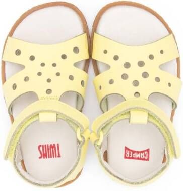 Camper Kids Miko Twins leather sandals Geel