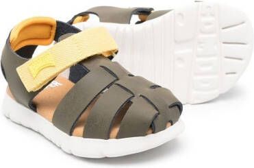 Camper Kids Orgua leren sandalen Groen