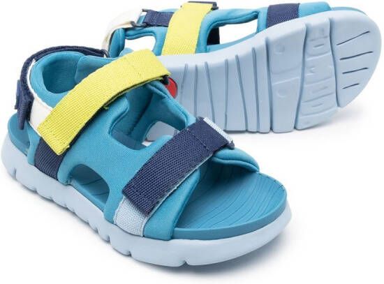 Camper Kids Orgua Twins sandalen met klittenband Blauw