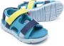 Camper Kids Orgua Twins sandalen met klittenband Blauw - Thumbnail 2