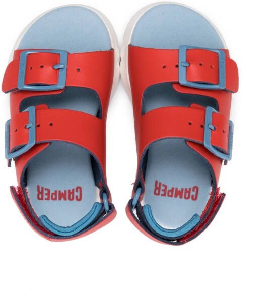 Camper Kids Oruga sandalen met gesp Rood