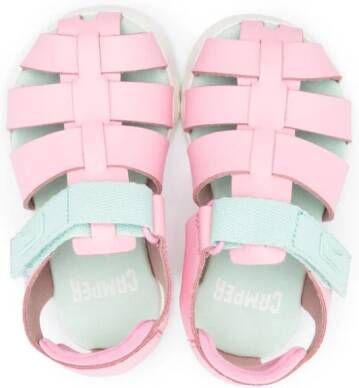 Camper Kids Oruga leather sandals Roze