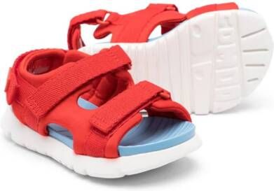 Camper Kids Oruga sandalen met klittenband Rood