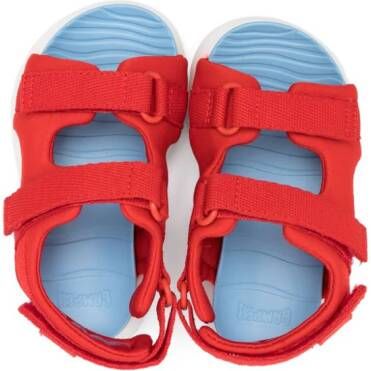 Camper Kids Oruga sandalen met klittenband Rood