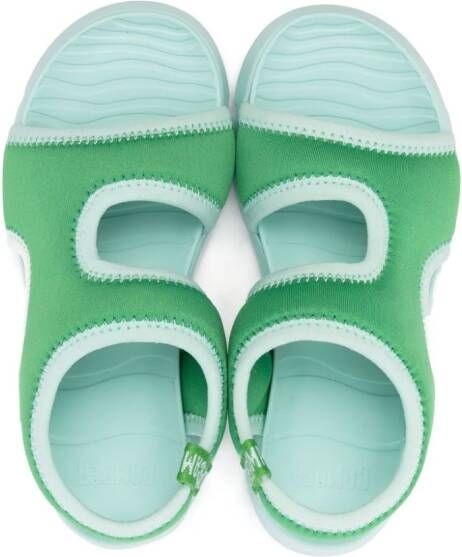 Camper Kids Oruga sandalen met open neus Groen