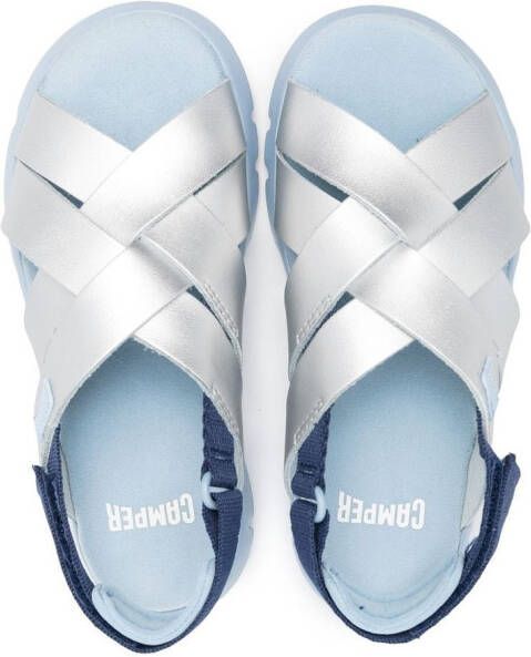 Camper Kids Oruga sandalen met open teen Blauw