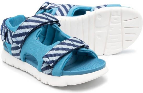 Camper Kids Oruga sandalen met open teen Blauw