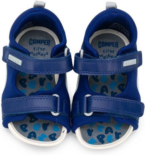 Camper Kids Ous sandalen met dubbele bandjes Blauw