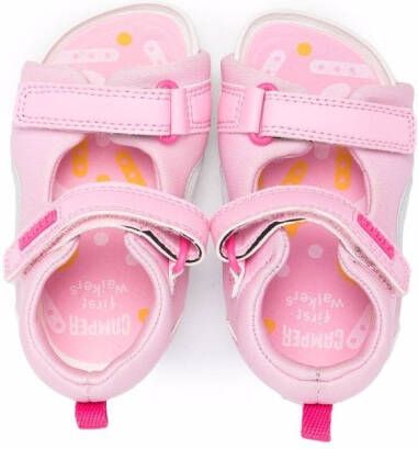 Camper Kids Ous sandalen met dubbele bandjes Roze