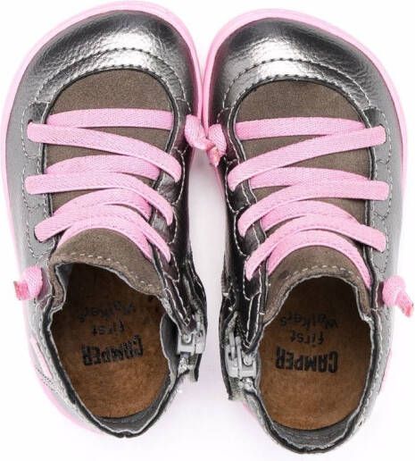Camper Kids Peu Cami FW leren sneakers Grijs