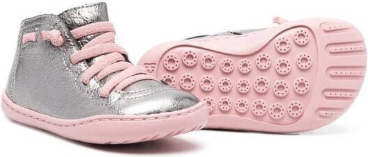 Camper Kids Peu Cami high-top sneakers Zilver