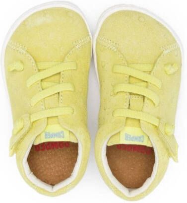 Camper Kids Peu Cami suede pre-walkers Geel