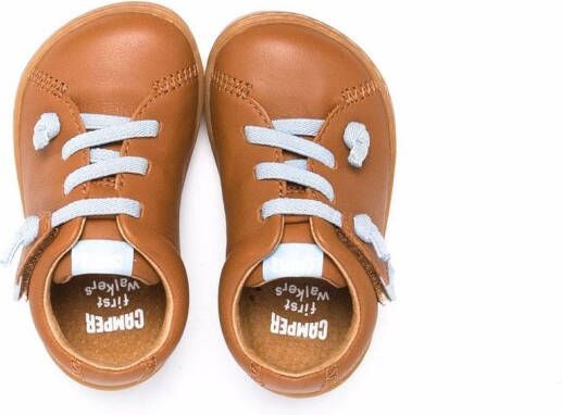 Camper Kids Peu leren sneakers Bruin