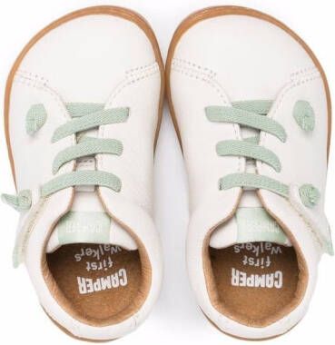 Camper Kids Peu leren sneakers Wit