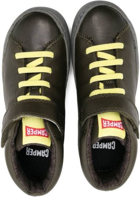 Camper Kids Peu T leren sneakers Groen