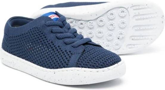 Camper Kids Peu Touring gebreide sneakers Blauw