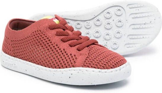 Camper Kids Peu Touring sneakers met mesh Rood