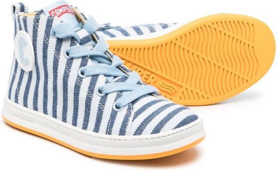 Camper Kids Runner Four gestreepte sneakers Blauw