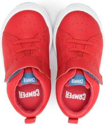 Camper Kids Runner Four sneakers met klittenband Rood