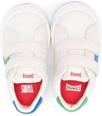 Camper Kids Runner Four Twins leren sneakers Wit