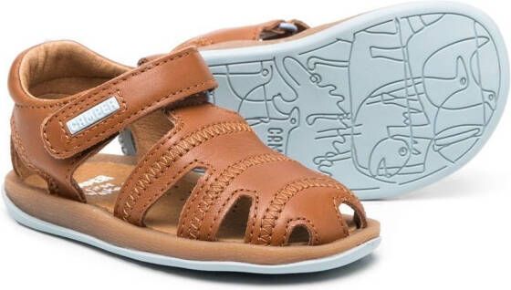 Camper Kids Sandalen met klittenband Bruin