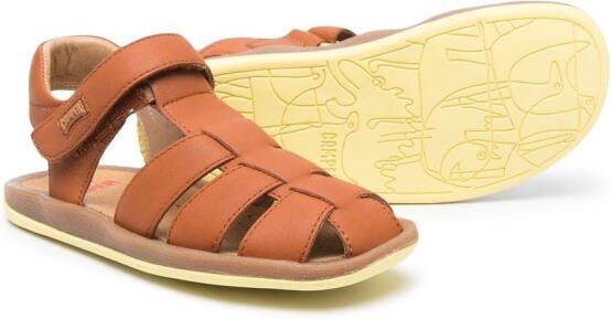 Camper Kids Sandalen met klittenband Bruin