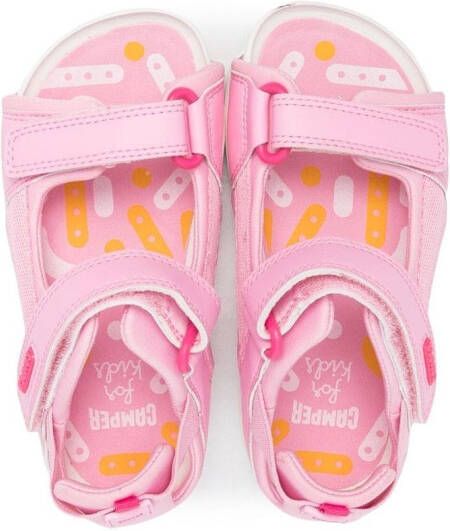 Camper Kids Sandalen met klittenband Roze