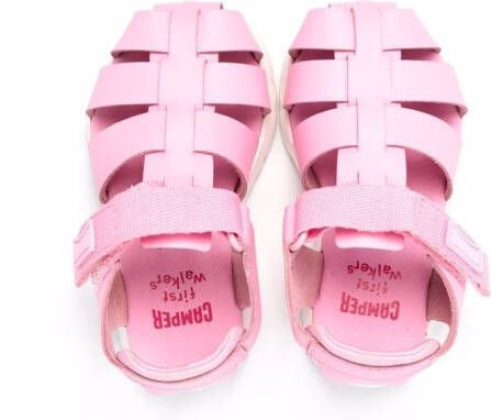 Camper Kids Sandalen met klittenband Roze