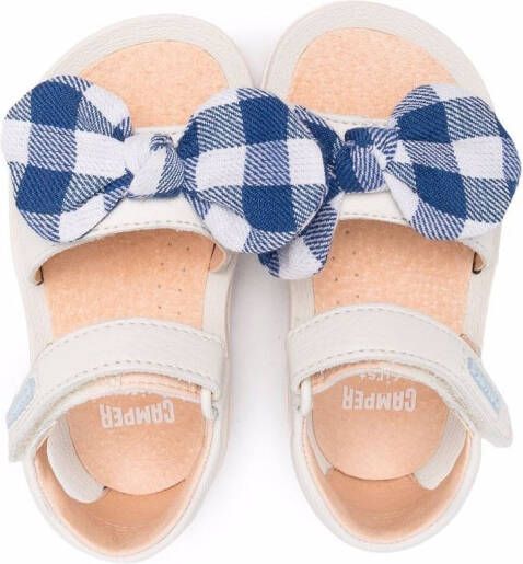 Camper Kids Sandalen met strikdetail Wit