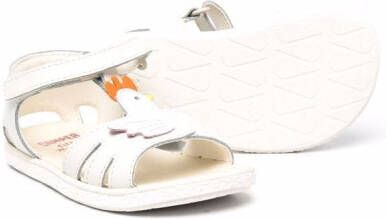 Camper Kids Sandalen met uitgesneden detail Wit