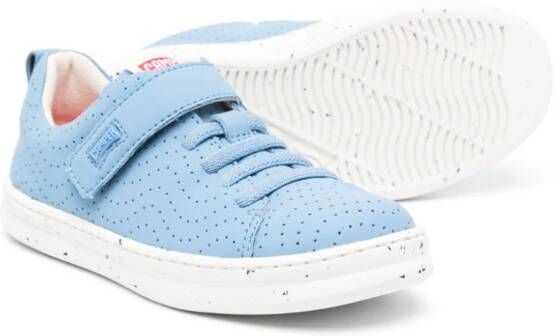 Camper Kids Sneakers met geperforeerd detail Blauw