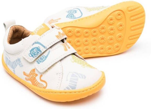 Camper Kids Sneakers met klittenband Wit