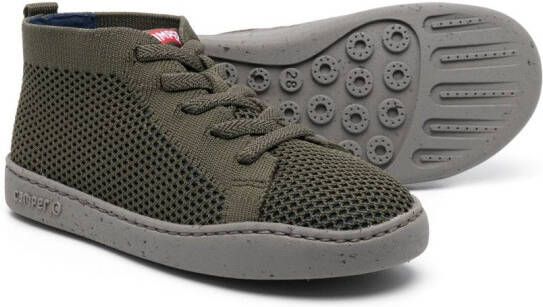 Camper Kids Sneakers met ronde neus Groen