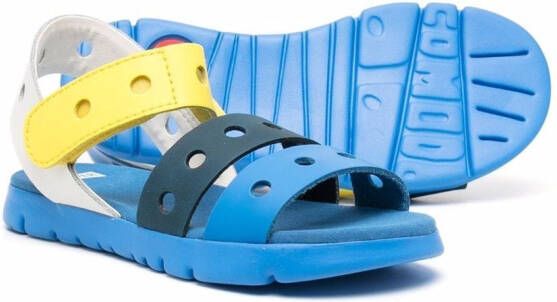 Camper Kids Twins leren sandalen Blauw