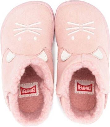 Camper Kids Twins nubuck laarzen Roze