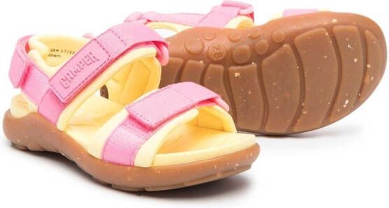 Camper Kids Wous sandalen met klittenband Geel