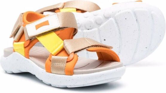 Camper Kids Wous sandalen met klittenband Oranje