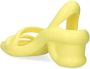 Camper 80 mm Kobarah slingback sandalen Geel - Thumbnail 3